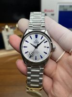 VS Factory Omega Seamaster Aqua Terra 150M 39.2mm Silver Dial Blued Hour Markers and Hands Smooth Bezel (2503.33.00) 1:1 Super Clone – DD2500 Movement