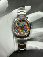 VS Factory Rolex Oyster Perpetual 41mm Multicolor Dial Smooth Bezel Oyster Bracelet(134300) 1:1 Super Clone – DD3230 Movement