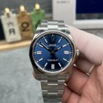 VS Factory Rolex Oyster Perpetual 41mm Bright Blue Dial (124300) 1:1 Super Clone – DD3230 Movement