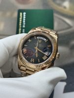 VS Factory Rolex Day-Date 40mm Everose Gold Ombré Grey Roman Dial (228235) 1:1 Super Clone – DD3255 Movement - Image 3