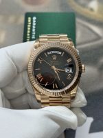 VS Factory Rolex Day-Date 40mm Everose Gold Ombré Grey Roman Dial (228235) 1:1 Super Clone – DD3255 Movement