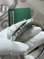 VS Factory Rolex Cosmograph Daytona 40mm Platinum Ice Blue Baguette Diamond Dial (116506) 1:1 Super Clone – DD4130 Movement - Image 8