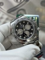 VS Factory Rolex Cosmograph Daytona 40mm Black Diamond Dial (126509) 1:1 Super Clone – DD4131 Movement - Image 4
