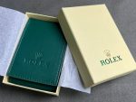Rolex premium watch case with soft suede-style interior