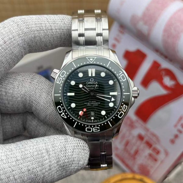 VS Factory Omega Seamaster Diver 300M 42mm Green Dial Green Ceramic Bezel(210.30.42.20.10.001) 1:1 Super Clone – DD8800 Movement